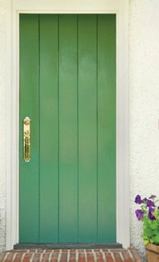 green door